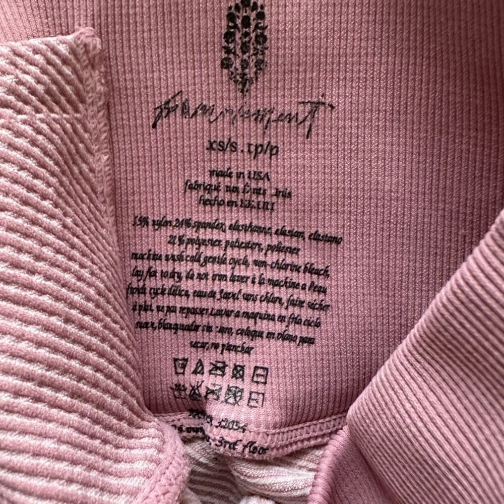 Free People Movement Mauve Pink Leggings - Picture 2 of 4